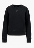 Γυνακεία Φούτερ Big.Sweatshirt Μαύρο Βαμβάκι Guess