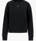 Γυνακεία Φούτερ Big.Sweatshirt Μαύρο Βαμβάκι Guess