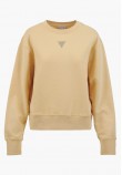 Γυνακεία Φούτερ Big.Sweatshirt Κίτρινο Βαμβάκι Guess