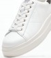 Women Casual Shoes Elbina.Brnz White Leather Guess