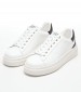 Women Casual Shoes Elbina.Brnz White Leather Guess