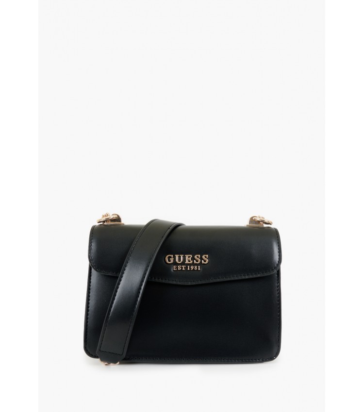 Γυναικείες Τσάντες Evelune.Flap Μαύρο ECOleather Guess