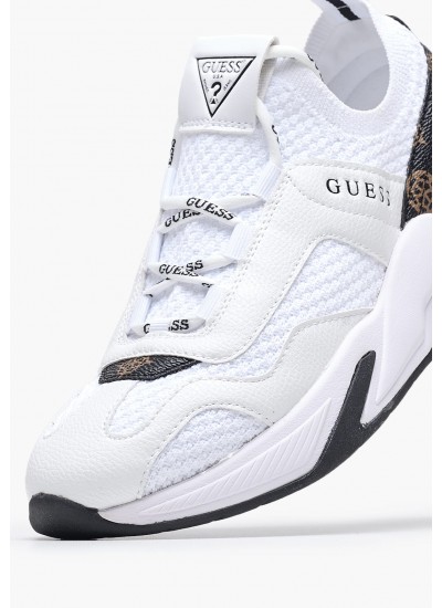 Women Casual Shoes Geniver2 White Guess