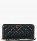 Women Wallets Giully.Zip Black ECOleather Guess