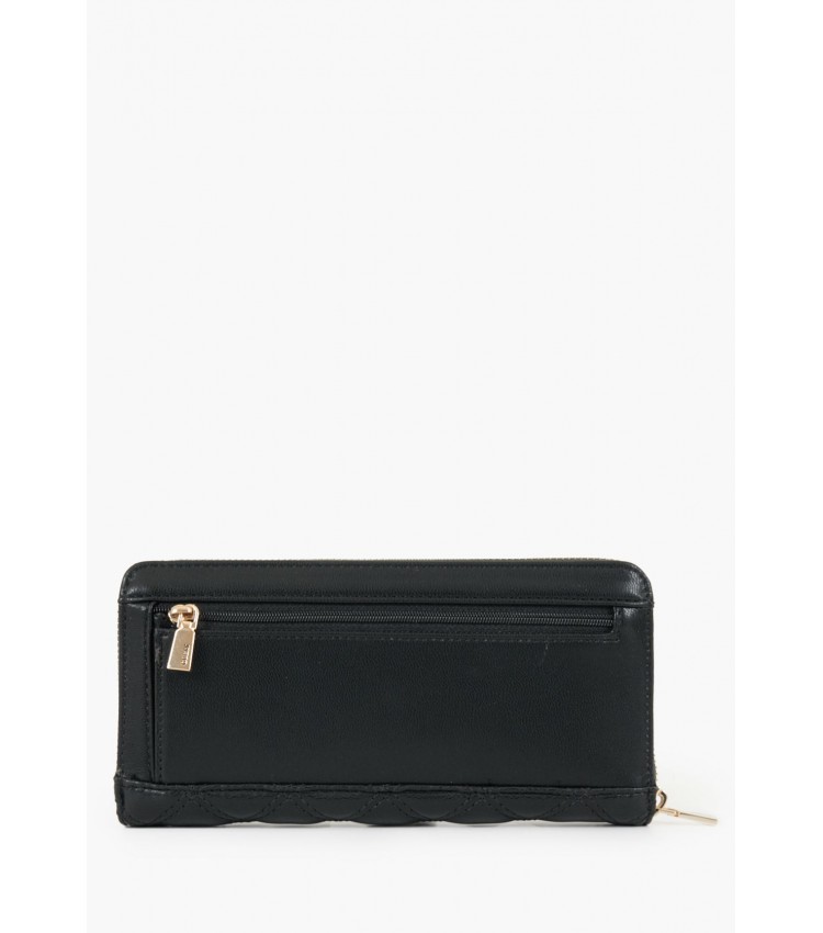 Women Wallets Giully.Zip Black ECOleather Guess