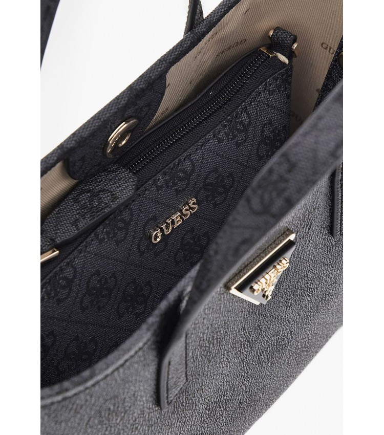 Γυναικείες Τσάντες Latona.Tote Γκρι ECOleather Guess