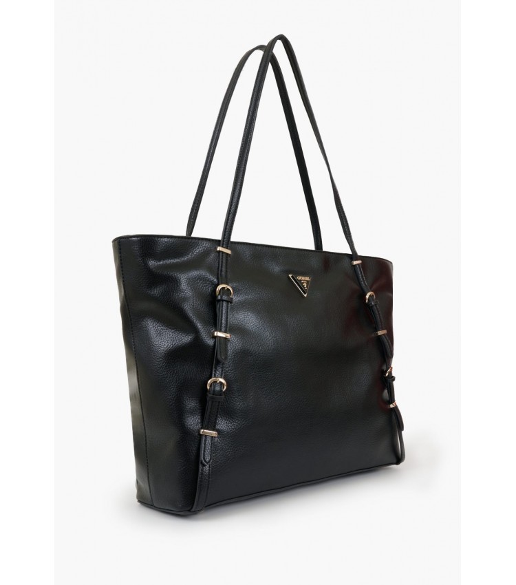 Γυναικείες Τσάντες Levia.Tote Μαύρο ECOleather Guess