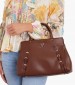 Women Bags Levia.Tri Brown ECOleather Guess