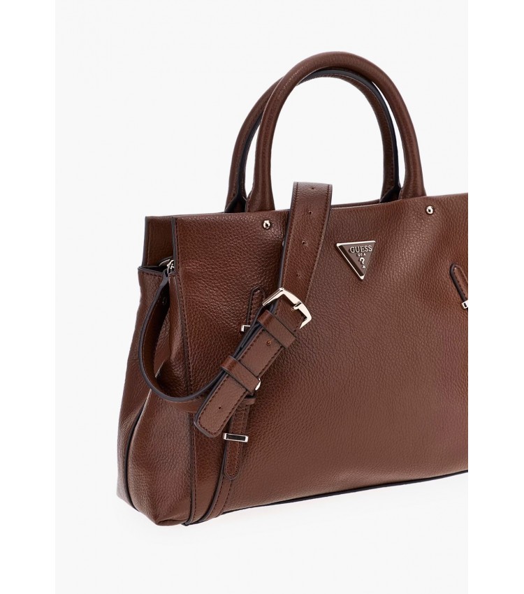 Women Bags Levia.Tri Brown ECOleather Guess