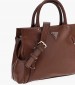 Women Bags Levia.Tri Brown ECOleather Guess