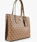 Γυναικείες Τσάντες Meridian.Tote Μπεζ ECOleather Guess