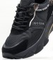 Women Casual Shoes Micola.S Black Fabric Guess