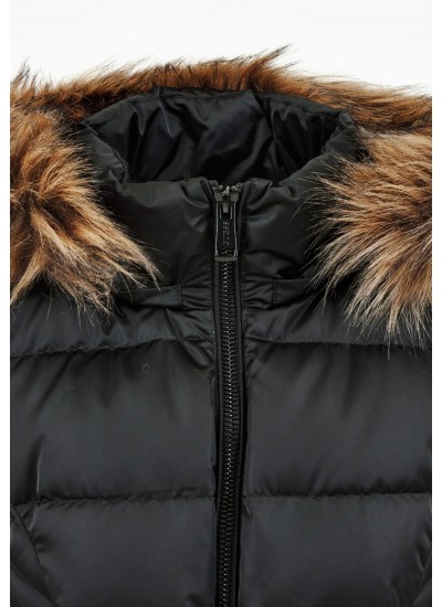 Women Coats - Jackets New.Olga Black Polyester Guess