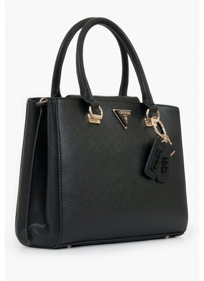 Women Bags Noelle.Gst Black ECOleather Guess