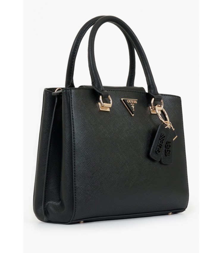 Women Bags Noelle.Gst Black ECOleather Guess