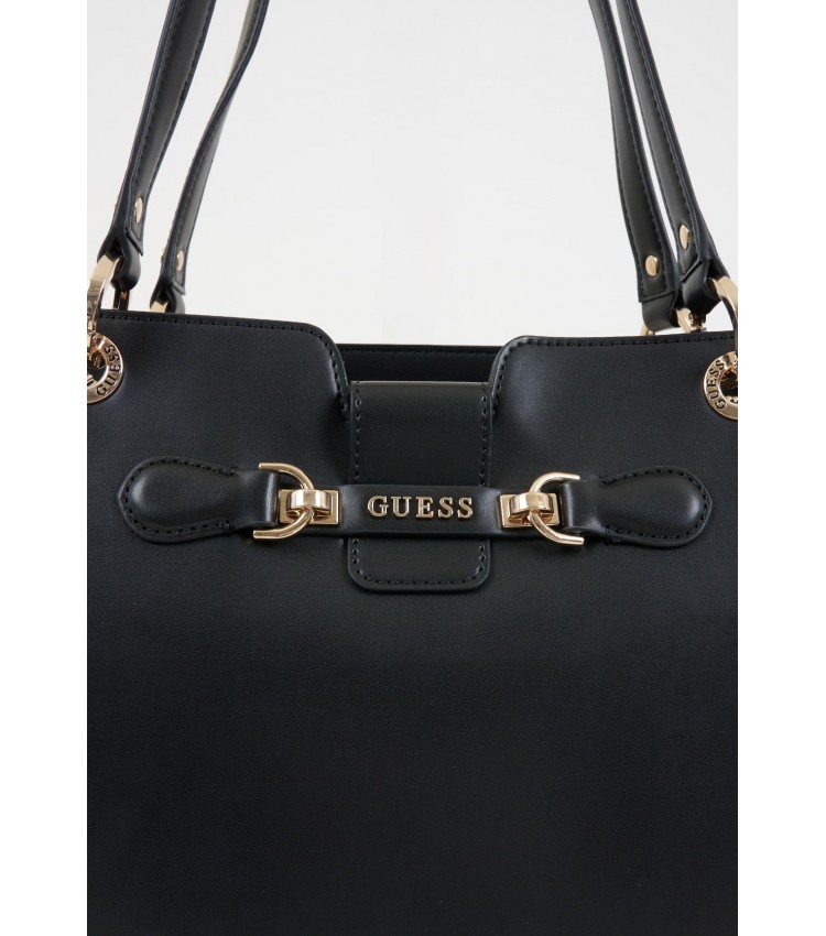 Γυναικείες Τσάντες Nolana.Noel Μαύρο ECOleather Guess