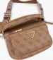 Γυναικείες Τσάντες Powerplay.Sl Μπεζ ECOleather Guess