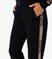 Γυναικεία Παντελόνια Stud.Sweatpant Μαύρο Πολυεστέρα Guess