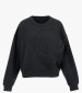 Γυνακεία Φούτερ Sweatshirt.4g Μαύρο Βαμβάκι Guess