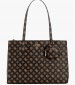 Γυναικείες Τσάντες Tech.Tote Καφέ ECOleather Guess