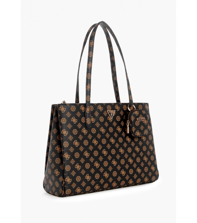 Γυναικείες Τσάντες Tech.Tote Καφέ ECOleather Guess