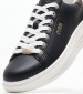 Women Casual Shoes Vibo.24W Black Leather Guess