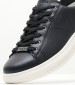 Men Casual Shoes Vibo.24 Black Leather Guess