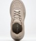 Women Casual Shoes Athena.Deep Beige ECOleather Replay