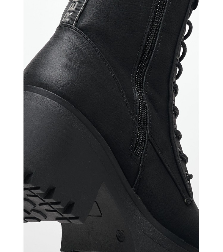 Women Boots Marty.Ry Black ECOleather Replay