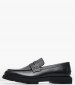 Men Moccasins 50402 Black Leather Vice