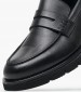 Men Moccasins 50402 Black Leather Vice