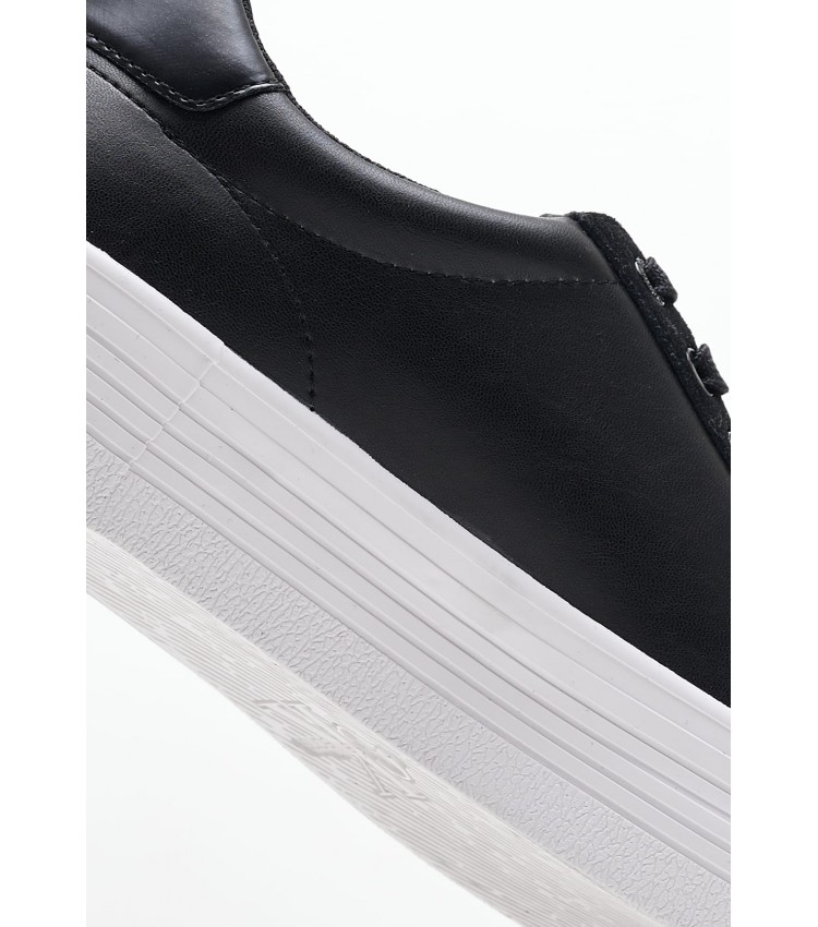 Women Casual Shoes Bold.Lowmix Black ECOleather Calvin Klein