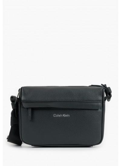 Ανδρικές Τσάντες Camera.Pebble Μαύρο ECOleather Calvin Klein