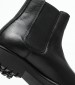 Men Boots Chelsea.Pb Black Leather Calvin Klein