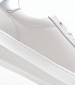 Women Casual Shoes Chunky.Cupsole.Ml White Leather Calvin Klein