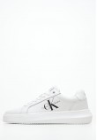 Women Casual Shoes Chunky.Cupsole.Wn White Leather Calvin Klein