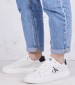 Women Casual Shoes Chunky.Cupsole24.N White Leather Calvin Klein