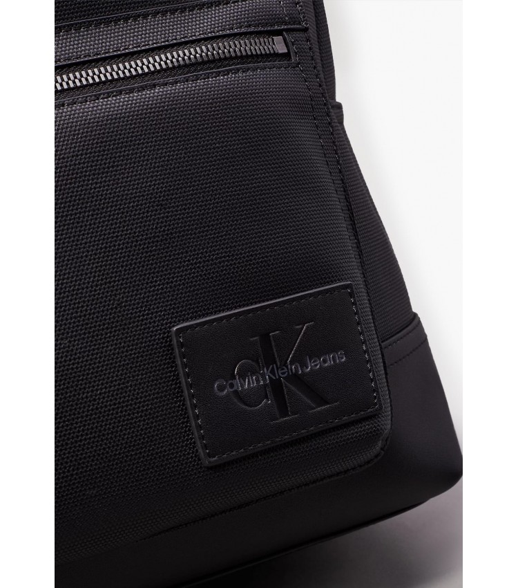 Ανδρικές Τσάντες Coated.Campus Μαύρο ECOleather Calvin Klein