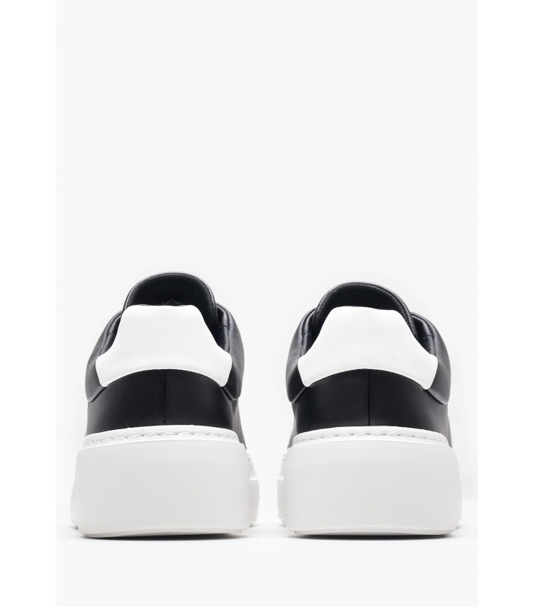 Γυναικεία Παπούτσια Casual Cupsole.Up.B Μαύρο Δέρμα Calvin Klein