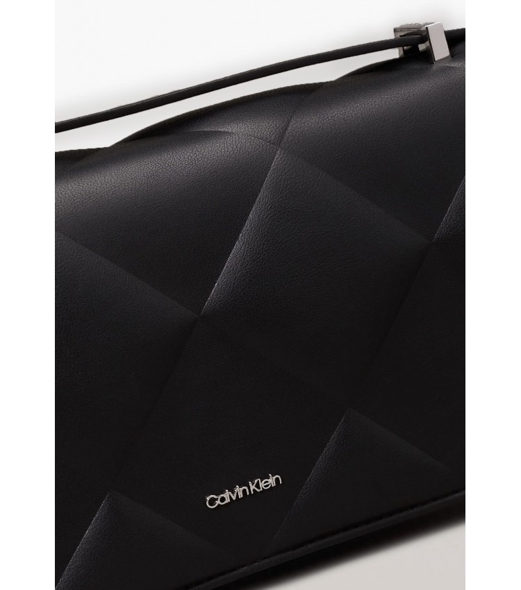 Γυναικείες Τσάντες Diamond.Quilt Μαύρο ECOleather Calvin Klein