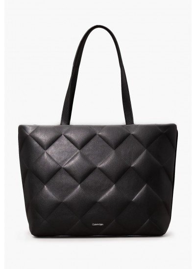 Γυναικείες Τσάντες Diamond.Shopper Μαύρο ECOleather Calvin Klein