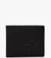 Men Wallets Emboss.Bif Black Leather Calvin Klein