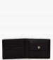 Men Wallets Emboss.Bif Black Leather Calvin Klein