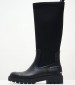 Γυναικείες Μπότες High.Rainboot Μαύρο ECOleather Calvin Klein