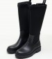 Γυναικείες Μπότες High.Rainboot Μαύρο ECOleather Calvin Klein