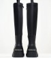 Γυναικείες Μπότες High.Rainboot Μαύρο ECOleather Calvin Klein