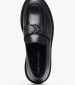 Γυναικεία Μοκασίνια Loafer.Hw Μαύρο Δέρμα Calvin Klein