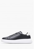 Men Casual Shoes Low.Lth Black Leather Calvin Klein