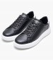 Men Casual Shoes Low.Lth Black Leather Calvin Klein