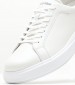 Men Casual Shoes Low.Lth White Leather Calvin Klein